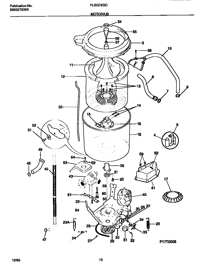 MOTOR/TUB