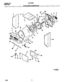 Upper cabinet/drum/heater