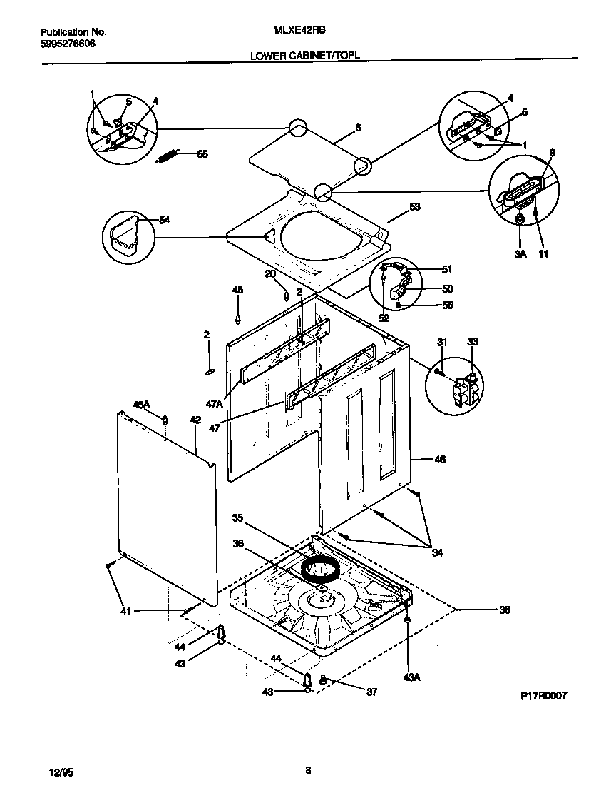 Lower cabinet/top