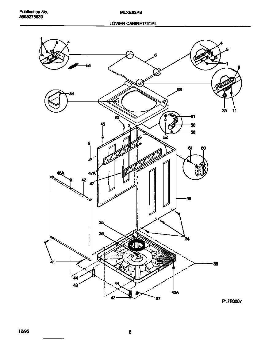 Lower cabinet/top