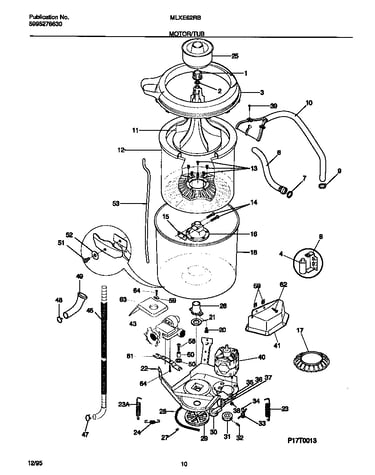 Motor/tub