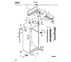 Universal/Multiflex (Frigidaire) MRT18RNCW0 cabinet diagram