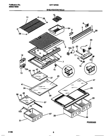 Shelves/controls