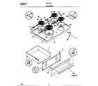 Universal/Multiflex (Frigidaire) MEF311SBDD top/drawer diagram