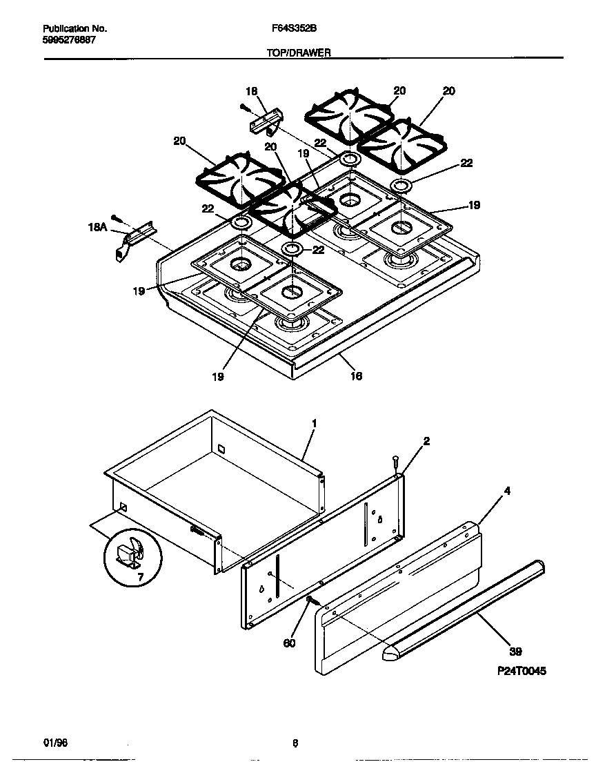 Top/drawer