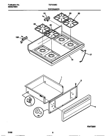 Top/drawer