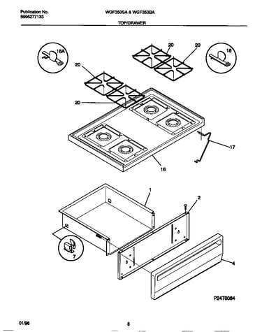 Top/drawer