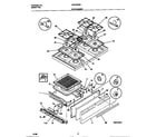 White-Westinghouse WGF325BAWD top/drawer diagram