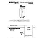Gibson GFU16F7AW5 cover diagram