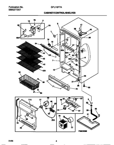 Cabinet/control/shelves