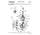 White-Westinghouse LE400MXW3 transmission assembly diagram