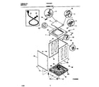 Frigidaire FWS745GCS1 cabinet/top diagram