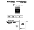 White-Westinghouse WEF322BADD cover diagram