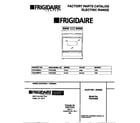 Frigidaire F04C352BTC cover diagram