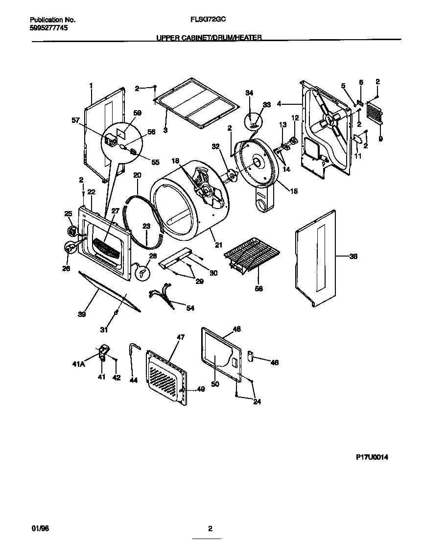 UPPER CABINET/DRUM/HEATER