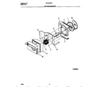 White-Westinghouse WAC083W7A air handling parts diagram