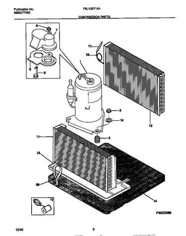 Compressor parts