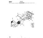 Frigidaire FAV157W1A2 air handling parts diagram
