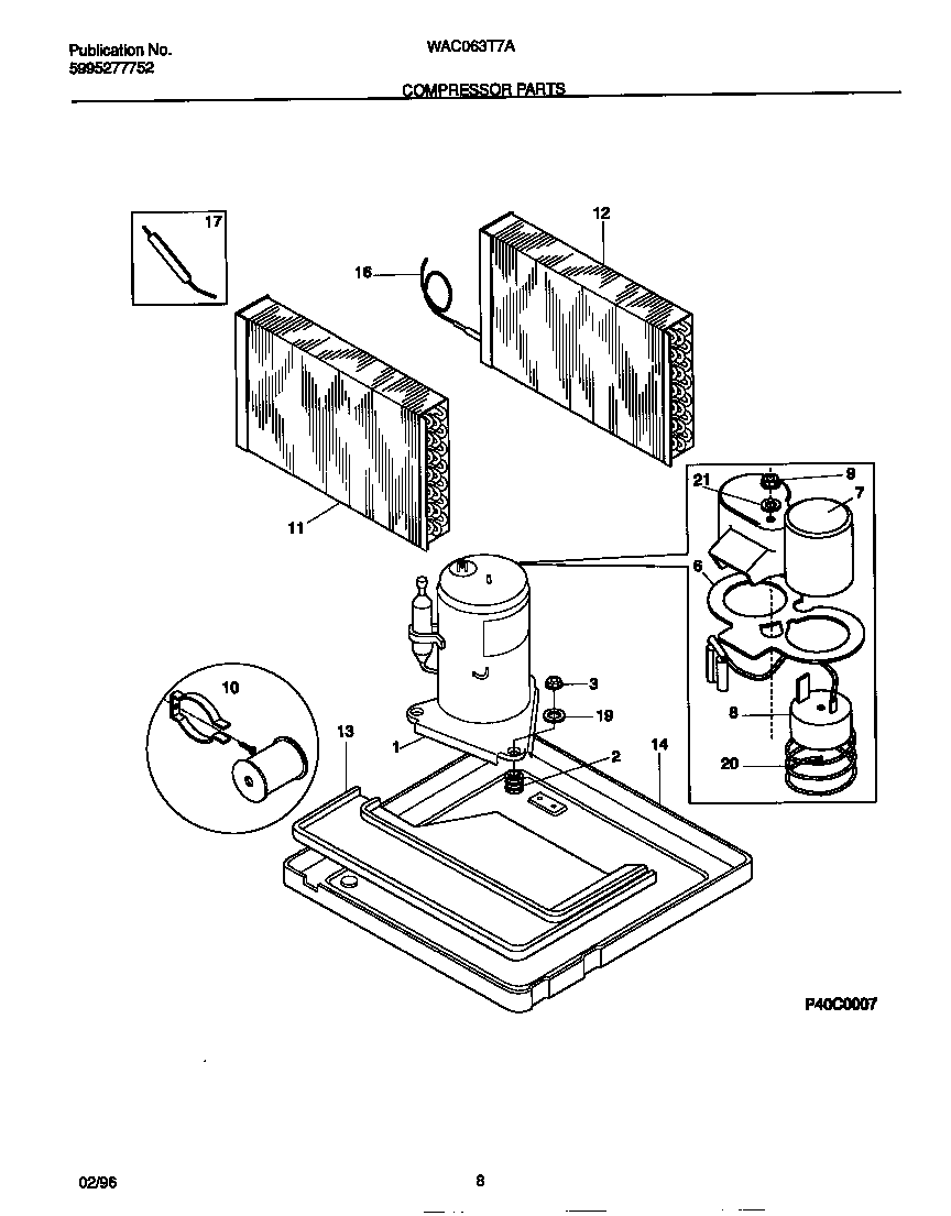 Compressor parts