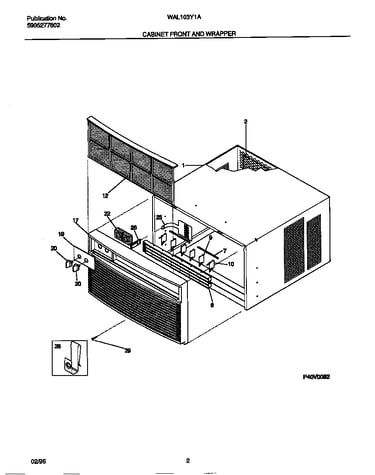 Cabinet front and wrappers