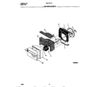 White-Westinghouse WAL103Y1A1 air handling parts diagram