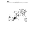 White-Westinghouse WAV157S1A3 air handling parts diagram