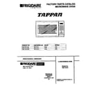 Tappan TMT157U1W0 cover diagram