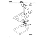 Frigidaire FEC3X5XADB control panel diagram