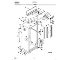 Universal/Multiflex (Frigidaire) MRT21TNBW3 cabinet diagram