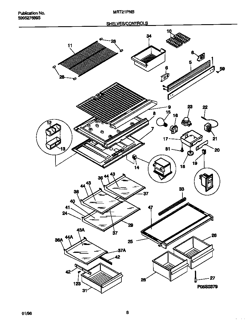 SHELVES/CONTROLS