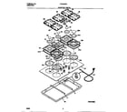 Frigidaire FGC6X9XCB1 cooktop parts diagram