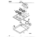 Tappan TGC3X3XCDA cooktop parts diagram