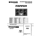 Tappan TGC6X8XCTA cover diagram