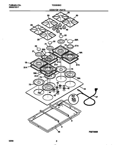 Cooktop parts