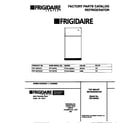 Frigidaire FRT18PRCW1 cover diagram