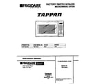 Tappan TMT154U1B0 cover diagram