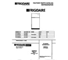 Frigidaire FRT16RSCW1 cover diagram