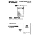White-Westinghouse WWS233RBW1 cover diagram