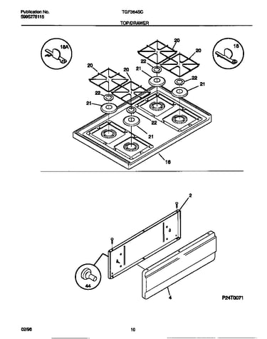 Top/drawer
