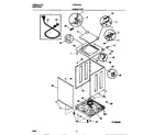 Frigidaire FWX645LBT4 cabinet/top diagram