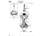 Universal/Multiflex (Frigidaire) MWX233RBW3 transmission diagram
