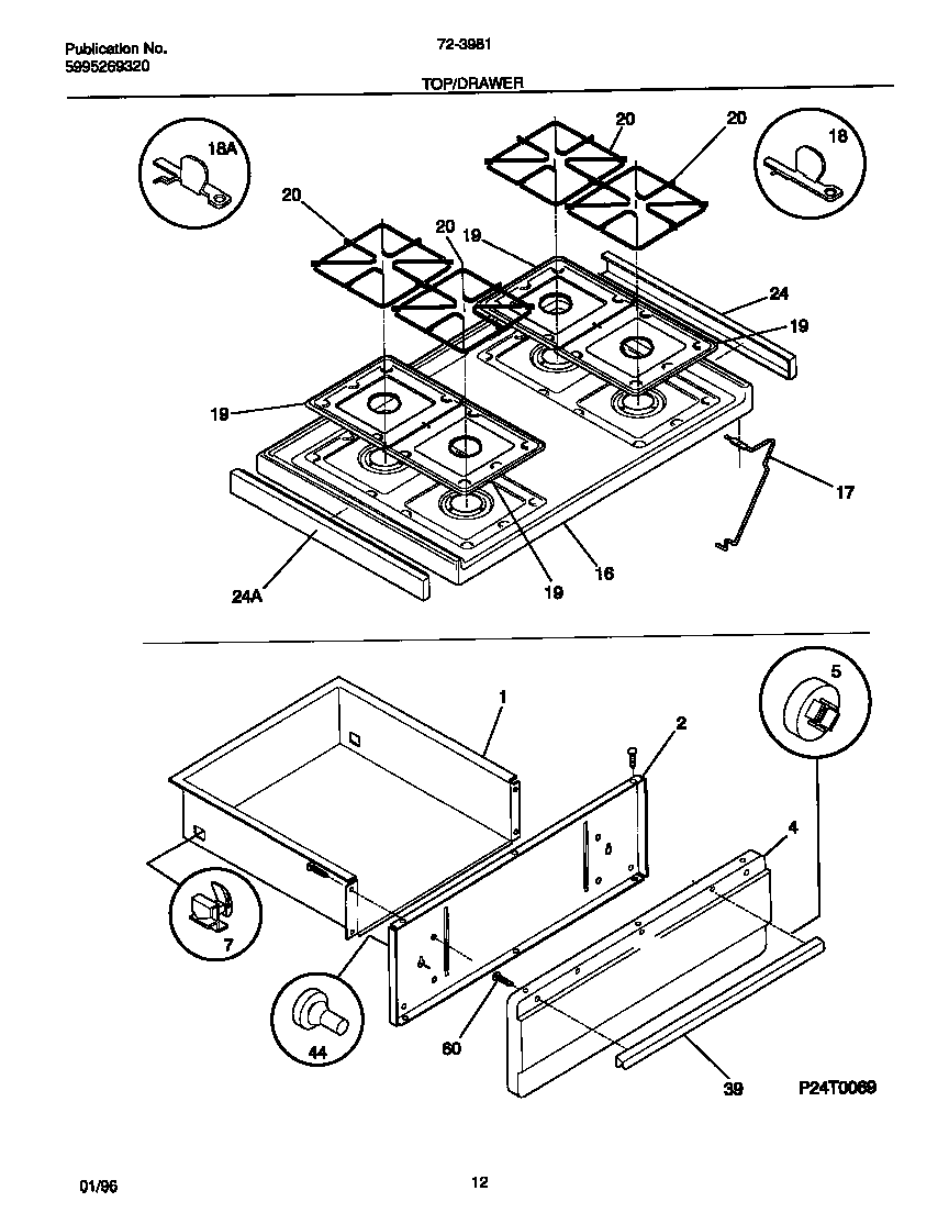 Top/drawer
