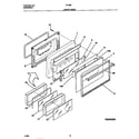 Tappan 72-3981-23-07 lower door diagram