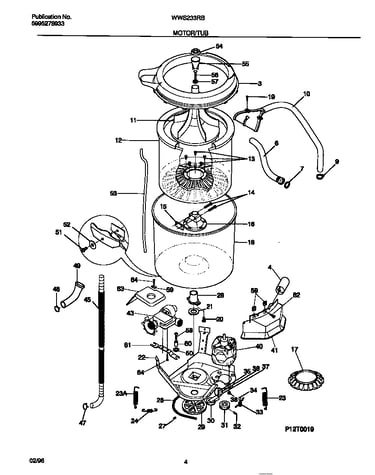 Motor/tub