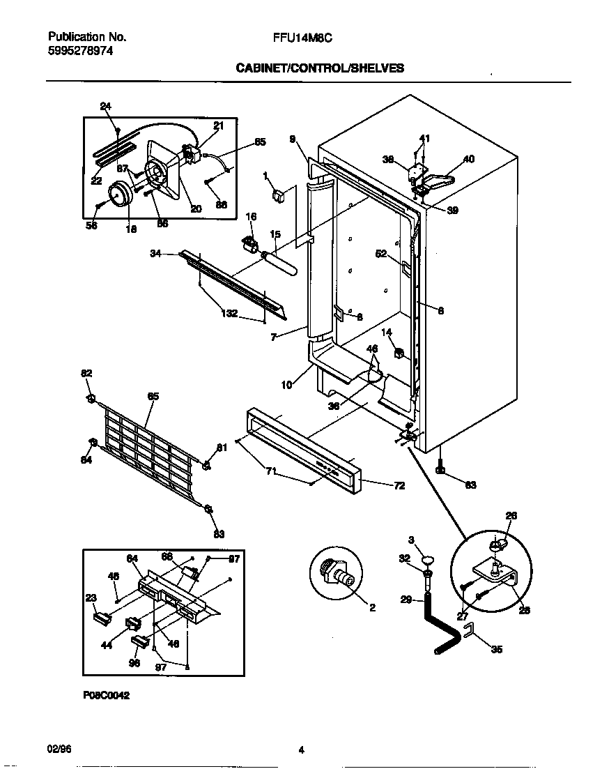 Cabinet/control/shelves