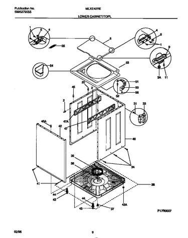 Lower cabinet/top
