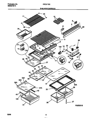 Shelves/controls