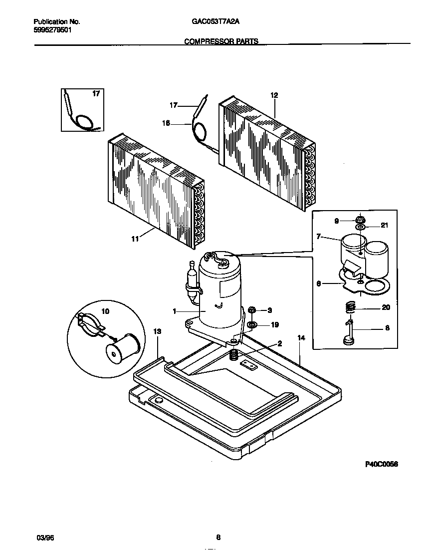 Compressor parts