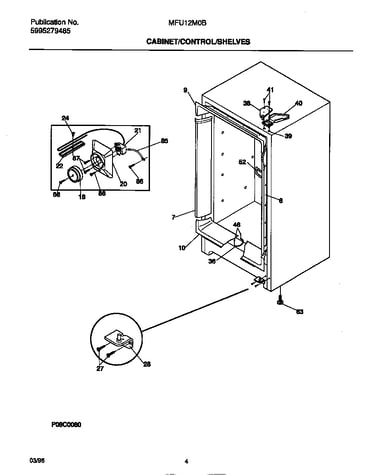 Cabinet/control/shelves
