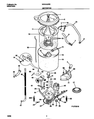 Motor/tub